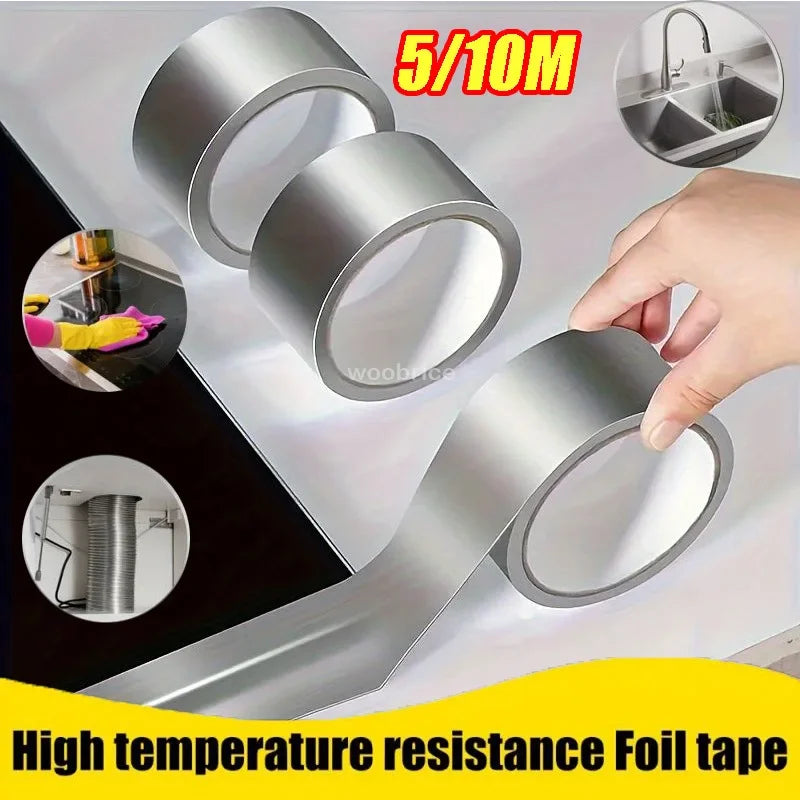 Extra Strong Tape Kitchen Aluminum Foil Tape Is Oil-proof, Waterproof and Mildew-proof and Can Be Attached To The Stove and Sink