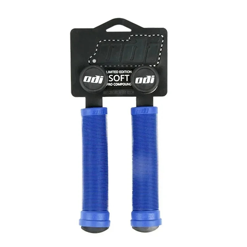 ODI MTB Bicycle Handlebar Grips Soft Silicone Handle Cover Downhill BMX Street Climbing Bike Balance Bike Extreme Cycling Grip