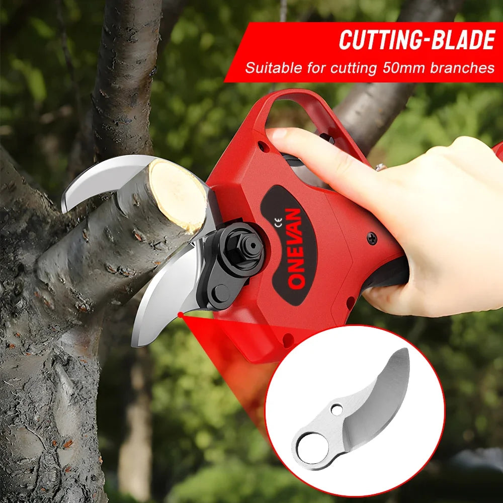 Lames ONEVAN SK5 pour sécateur électrique sans fil, accessoires de coupe pour sécateur à branches de 50 mm