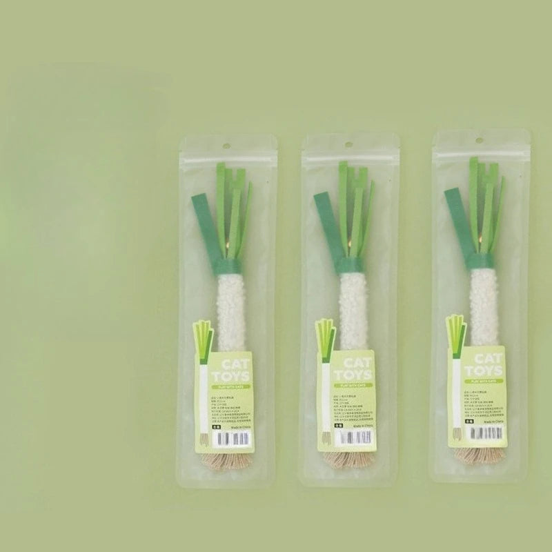 3 stuks gesimuleerde lente-ui vorm kattenspeeltjes met natuurlijke silvervine stok, kauwspeeltjes voor huisdieren, bijtspeeltjes voor katten, kattenteispeeltje
