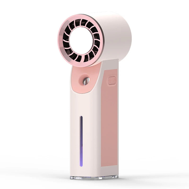 Lenovo Ice Coating Spray Small Fan Handheld Refrigeration Turbine Ice Coating Fan Usb Charging Handheld Fan Outdoor Portable Fan
