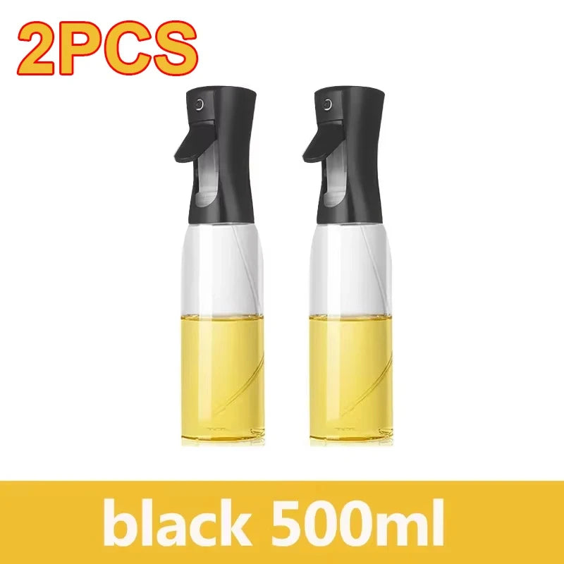 200ml 300ml 500ml Oil Spray Bottle Kitchen Cooking Olive Oil Dispenser Camping BBQ Baking Vinegar Soy Sauce Sprayer Containers