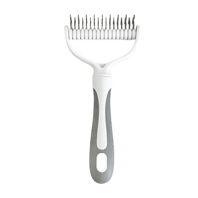 Double Sided Pet Hair Remover Dog Deshedding Brush Puppy Knotted Comb for Cats Dogs Cat Hairbrush Pet Grooming Supplies