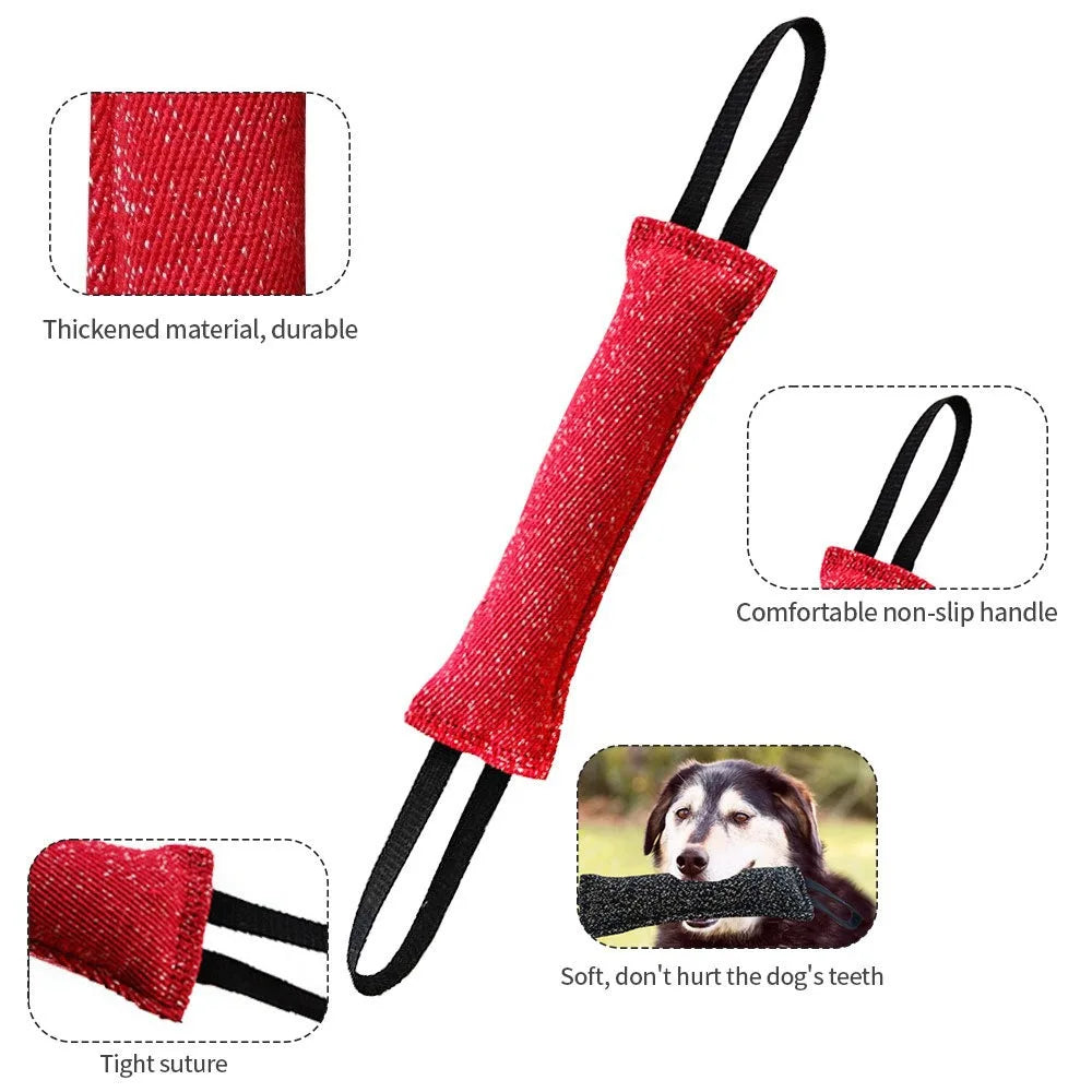 Interactive Pet Molar Toys for Small Medium Large Dogs Bite-resistant Dog Tug Of War Toys Durable Puppy Chewing Toy Pet Supplies