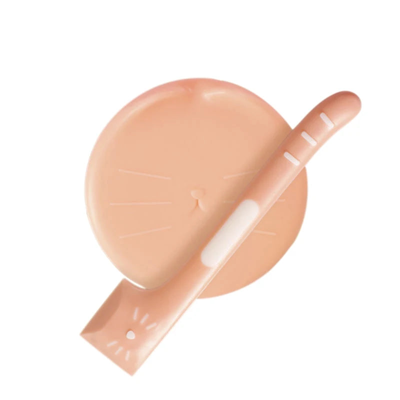 Silicone Cat Can Sealing Cover Reusable Pet Canned Spoon Multifunction Pet Spoon for Cats Dogs Can Opener Food Storage Supplies