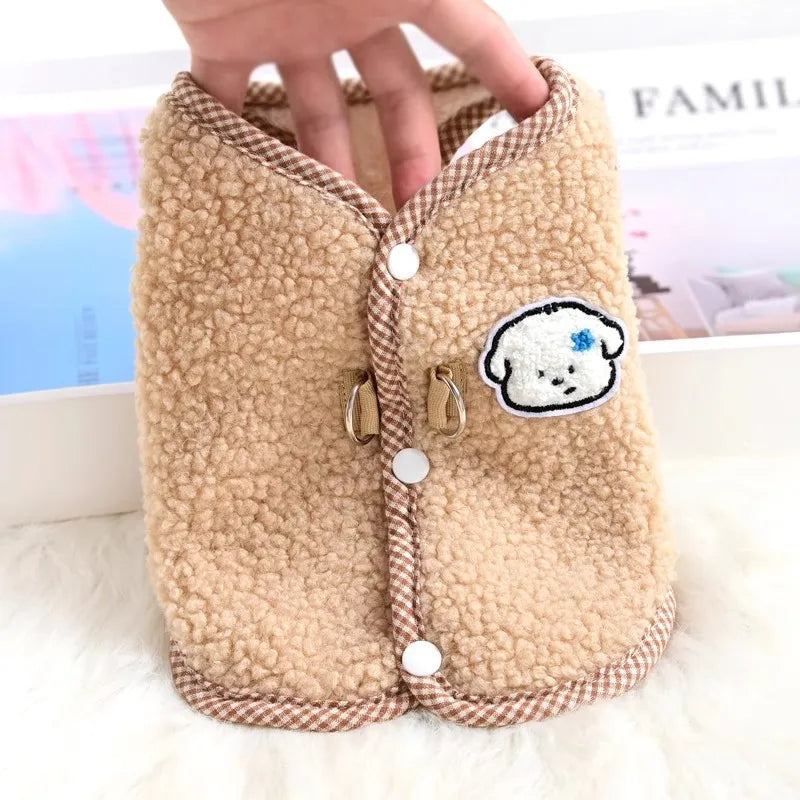 Winter Warm Dog Clothes for Small Medium Dogs Fleece Dog Coat Puppy Clothes Chihuahua Yorkies Clothing Dog Accessories