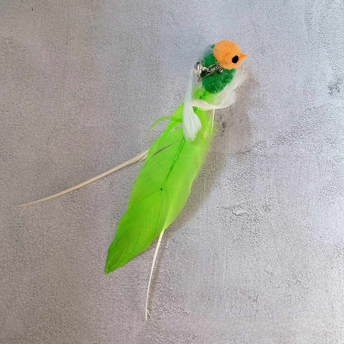 2pcs/3pcs Simulation petit oiseau insectes accessoires de remplacement pour jouets teaser pour chat jouets à plumes pour chaton fournitures pour animaux