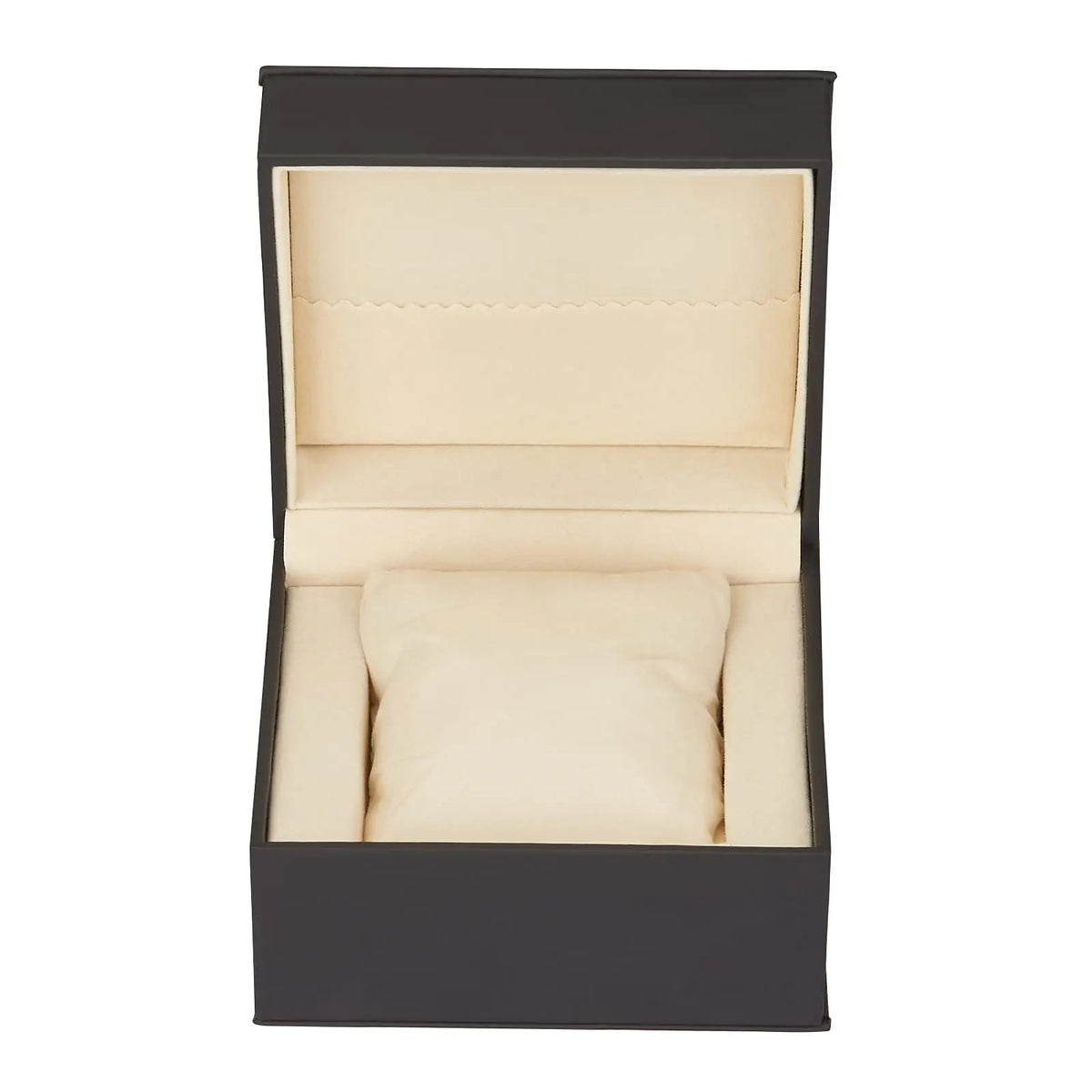 Black Single Watch Organizer Case Gift Box with Pillow PU Leather Wristwatch Display Case Organizer for Men and Women