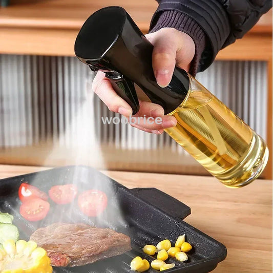 Sprayoliefles Keukenoliespray voor Olijfolie 200/300/500ml Keuken Bakken Kamperen BBQ Bakken Salade Azijn Sojaspray