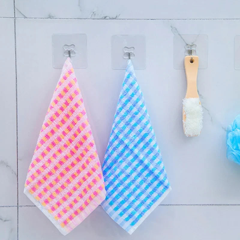 Transparent Self Adhesive Wall Hooks Hangers Key Holder Towel Holder Bathroom Organizer Rack Kitchen Strong Adhesive Wall Hooks