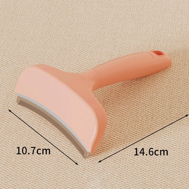 ABS Pet Dog Knotting Comb Curved Cat Hair Remover Long Handle Pet Brush for Cats Dogs Kitten Grooming Supplies Pet Supplies