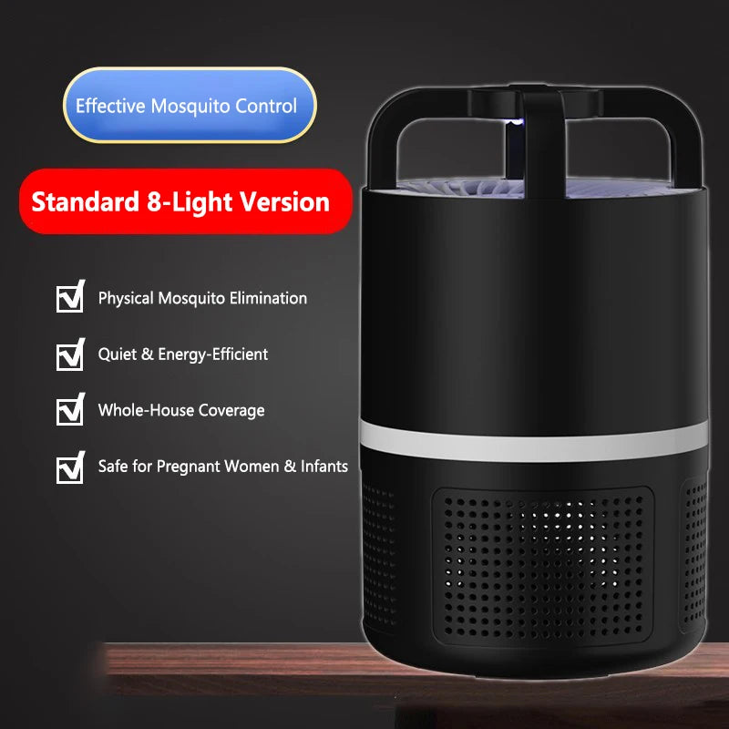 Lenovo Silent Mosquito Killer Lamp Powerful Night Light Mosquito Repellent Suction Type Mosquito Trap Household Bedroom Outdoor