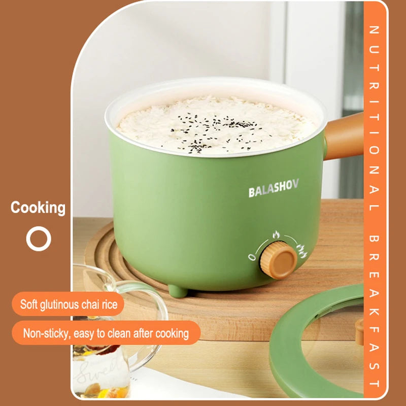 220V/110V Multifunction Cooker Household Single/Double Layer Hot Pot Mini Electric Cooking Machine Non-stick Pan Pots EU /USPlug