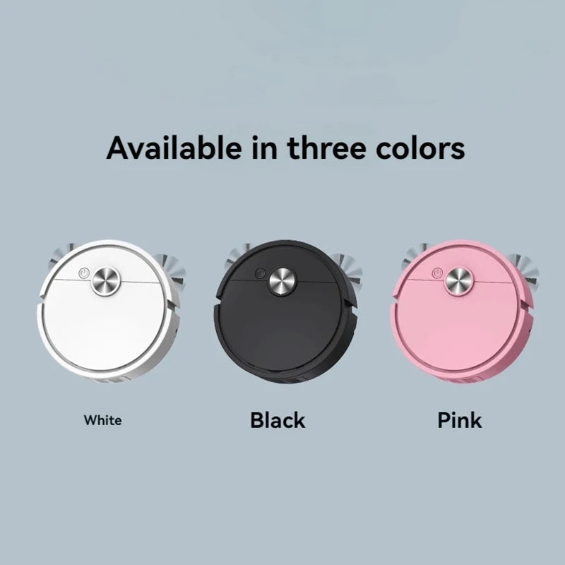 Smart 4000Pa 3-in-1 Robot Vacuum Cleaner for Hard Floors and Carpets, Ideal for Pet Hair Removal