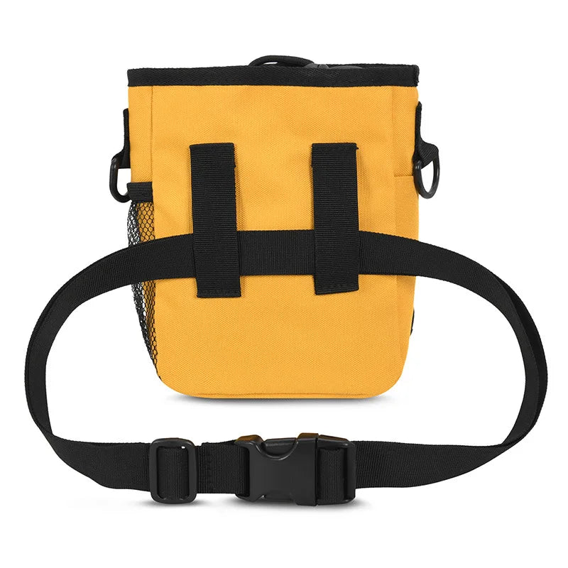 Portable Dog Training Treat Bag Large Capacity Pet Reward Waist Bag Multi-functional Puppy Snack Bag with Waste Bag Dispenser