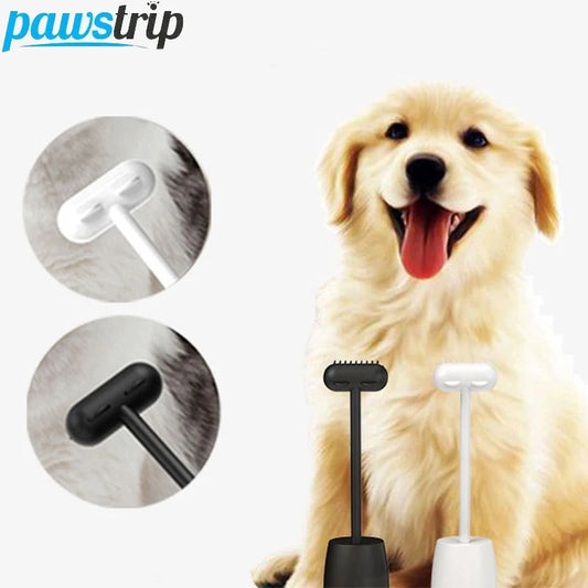 2 in 1 Cat Comb Interactive Cat Massager Brush Pet Hair Remover for Cats Dogs Kitten Grooming Supplies Cat Accessories