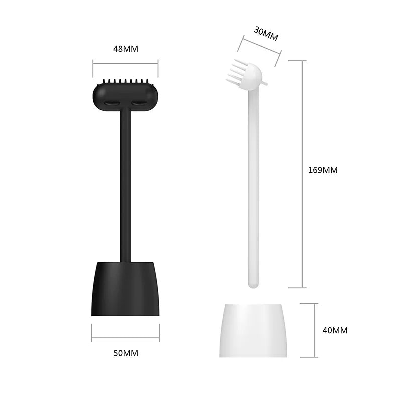 2 in 1 Cat Comb Interactive Cat Massager Brush Pet Hair Remover for Cats Dogs Kitten Grooming Supplies Cat Accessories