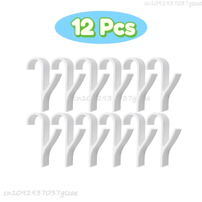 Bathroom Hanger Clips Heated Towel Radiator Rail Hook Holder Multi-Purpose Drying Rack Hook Towel Clothes Storage Racks
