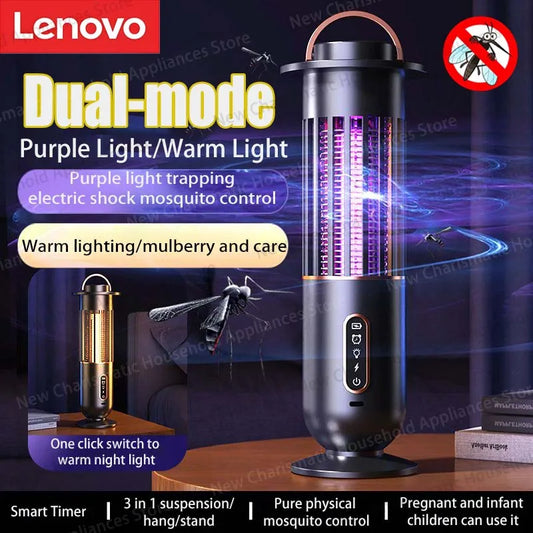 Lenovo Mosquito Killer Lamp For Home Indoor Commercial Use Usb Charging Version Outdoor Camping Lamp Mosquito Killer Device