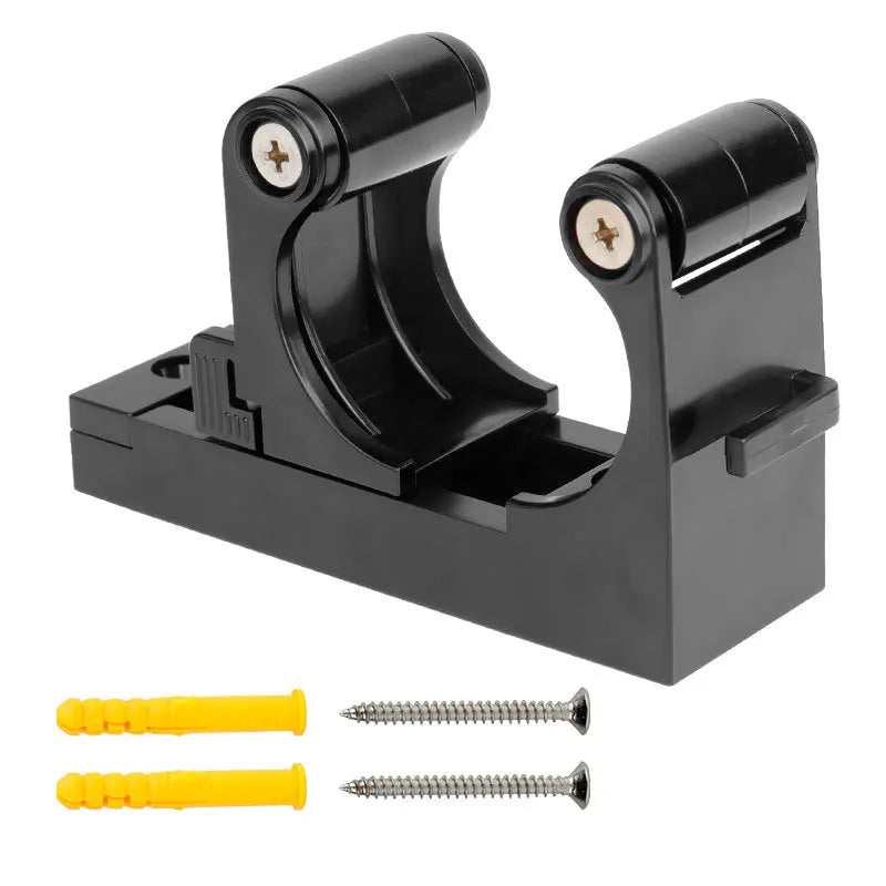 Deemount Mount Bike Hooks Adjustable Bicycle Wall Holder Rack Buckle Hanger Horizontal Vertical Storage Fits 1.0-2.8 Inches Tube