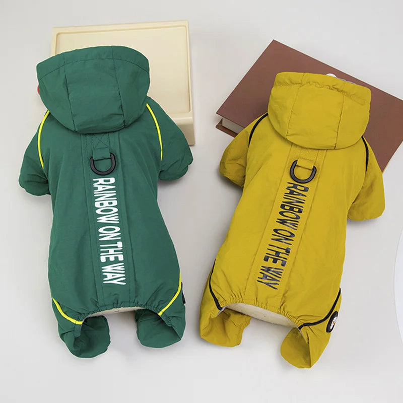 Winter Warm Pet Dog Jumpsuit Waterproof Dog Coat for Small Medium Dogs Outdoor Climbing Puppy Clothes Dog Accessories