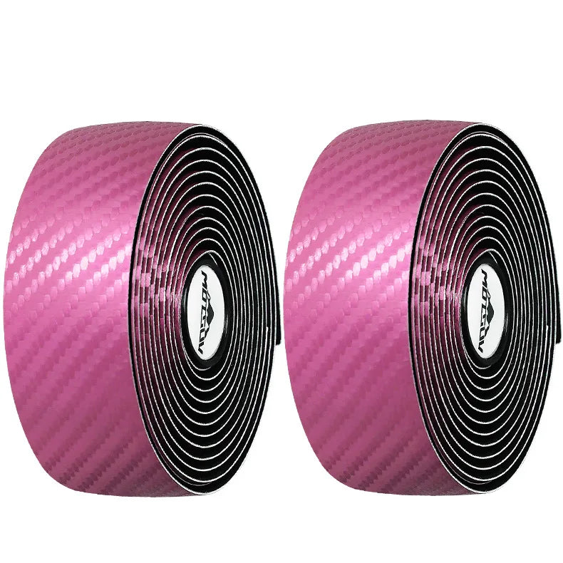 Anti-Vibration Handlebar Tape Carbon Reflective Non-Slip Braid Breathable Road Bike Racing Bicycle PU EVA Handlebar Wrap Cycling
