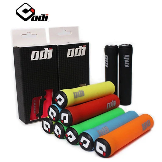 2 stuks ODI MTB handvatten siliconen fietsstuurhoes zacht schokabsorberend mountainbike handgrepen manchet MTB BMX stuur fiets