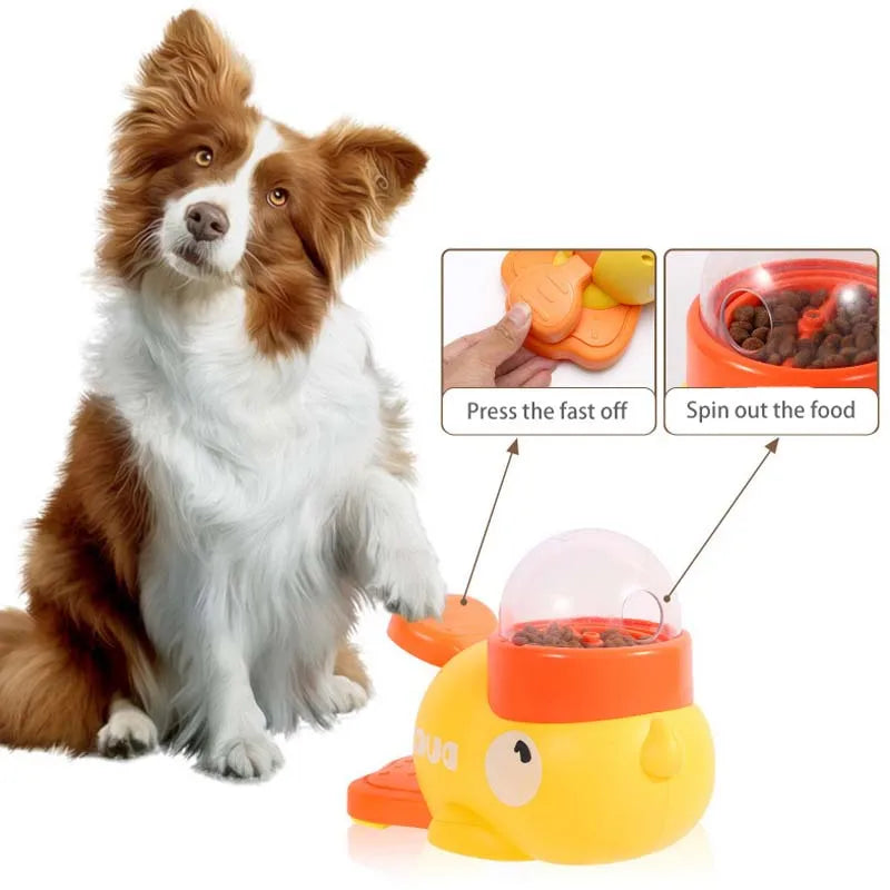 Cartoon Dog Leak Toys Interactive Dog Toy for Small Medium Dogs Puzzle Puppy Toy Pet Food Treat Dispenser Dog Accessories