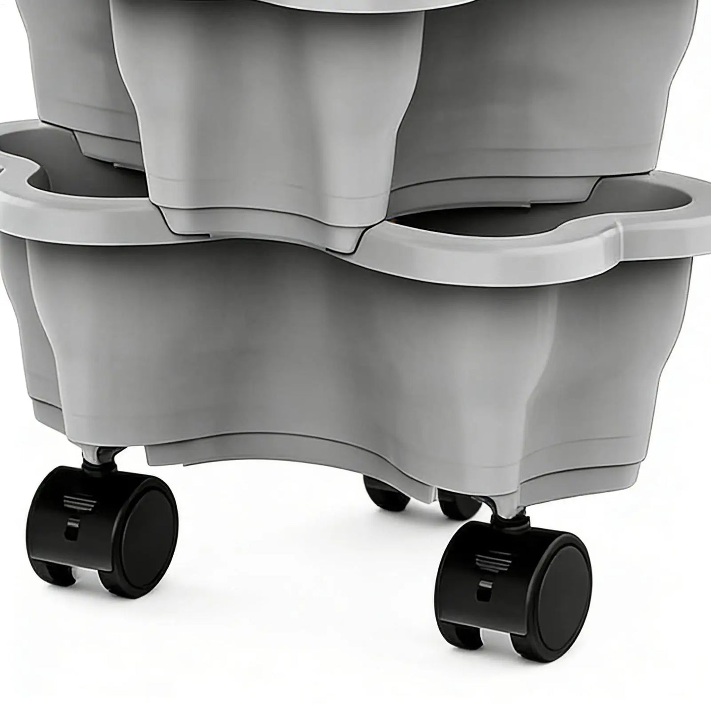 5-Tier Vertical Stackable Planter Tower for Strawberries and Herbs