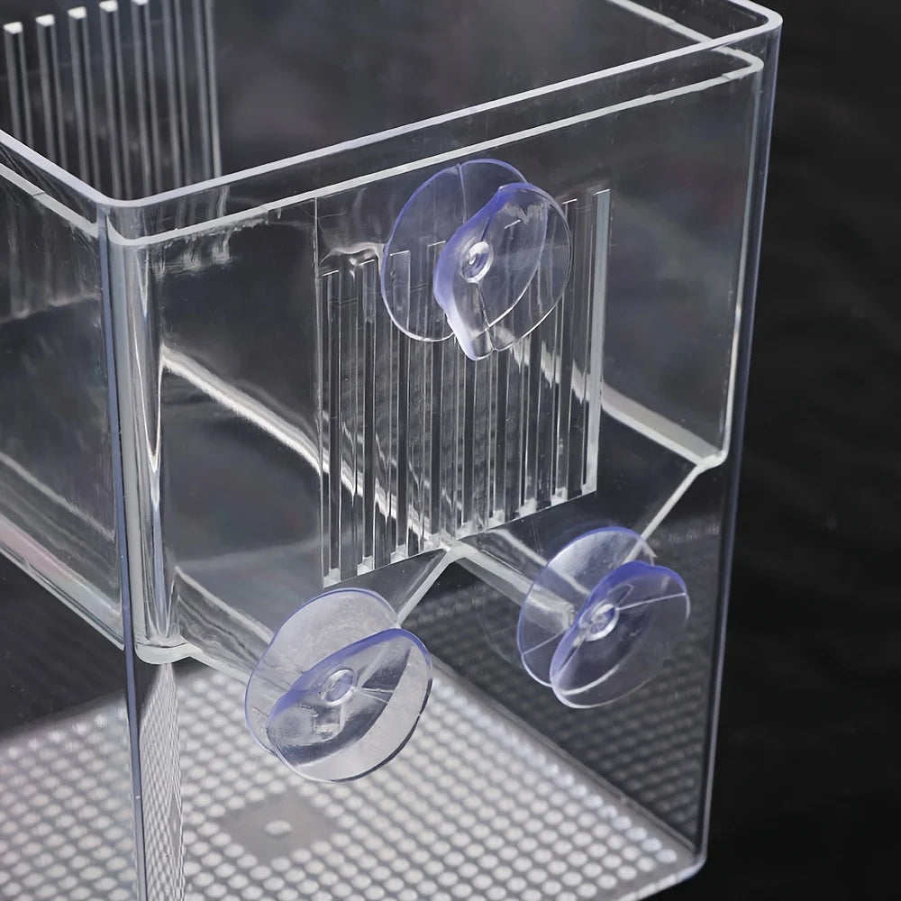 Multifunctional Fish Aquarium Fish Breeding Isolation Box High Clear Aquarium Breeder FishTank Double Guppies Hatching Incubator