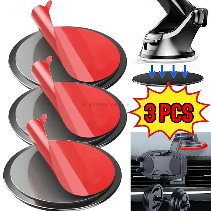Mobile Phone Sticker Car Suction Cup Adhesive Sticker Disc Pad Base for GPS Mobile Phone Stand Bracket Holder Camera Stand Mount