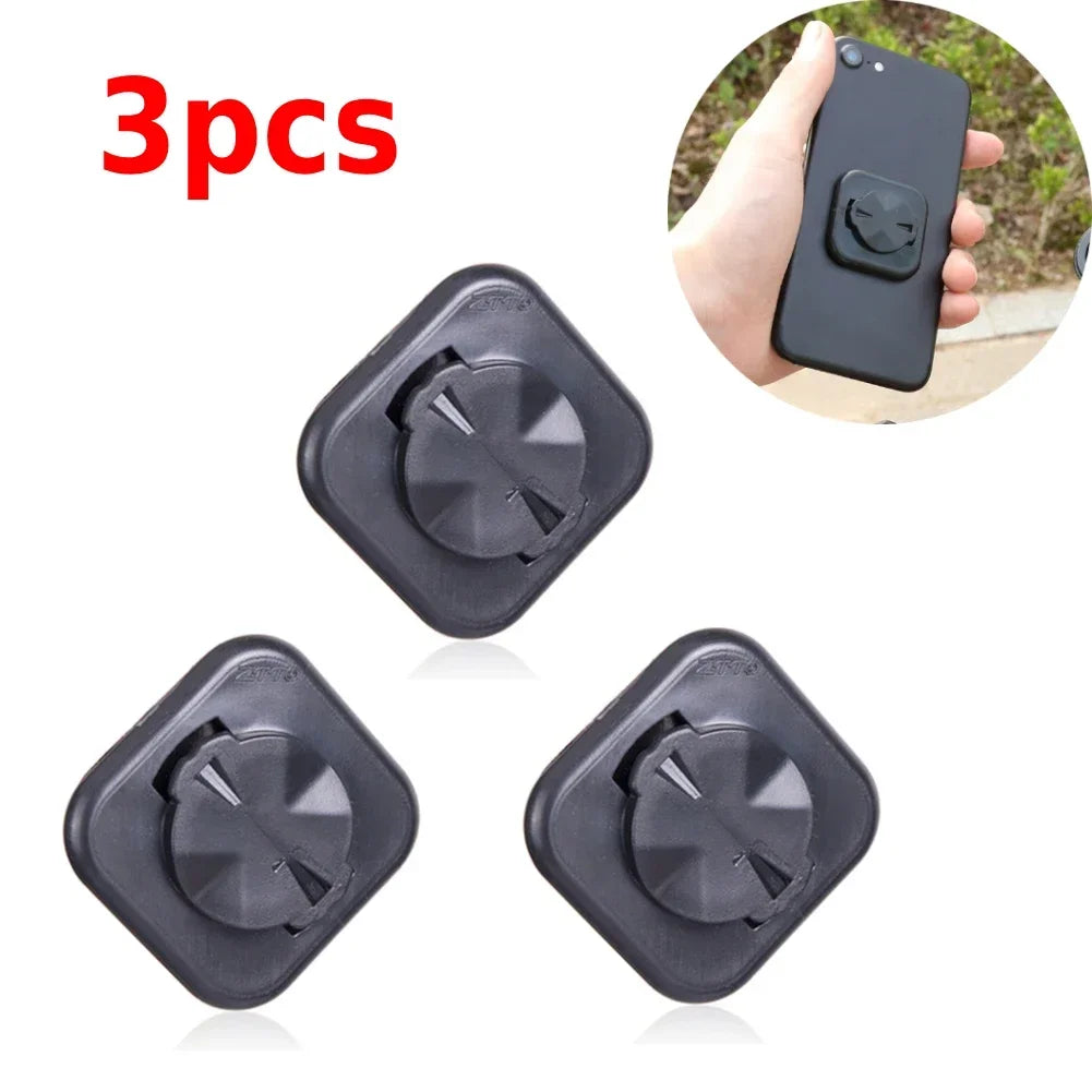 1-5PCS Bicycle Computer Mount Bracket Back Patch Sticker for Garmin Bike Mobile Phone GPS Speedometer Holder