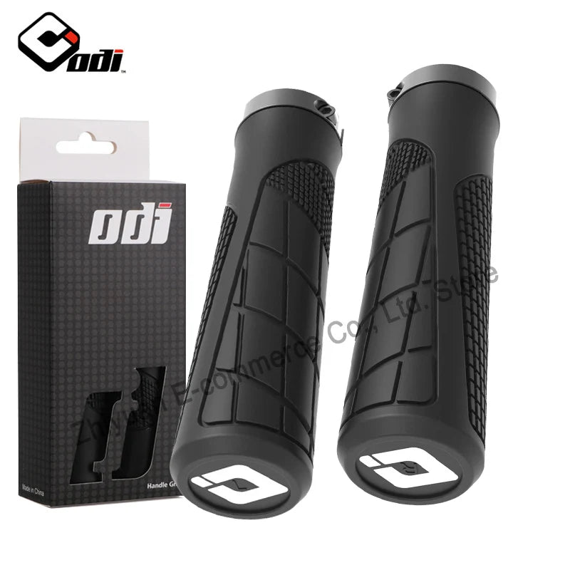 ODI Bicycle Handlebar Grip Lock On Mountain Bike Grip Soft Rubber MTB Cuffs 22.2mm Bicycle Handle Cover Non-slip Bike Handle