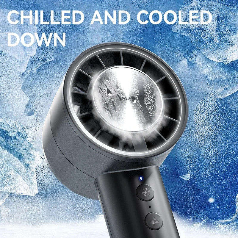 Lenovo handzame kleine ventilator koelende airconditioner draagbaar stil hoge snelheid led-display sterke windkracht USB-oplaadbare ventilator