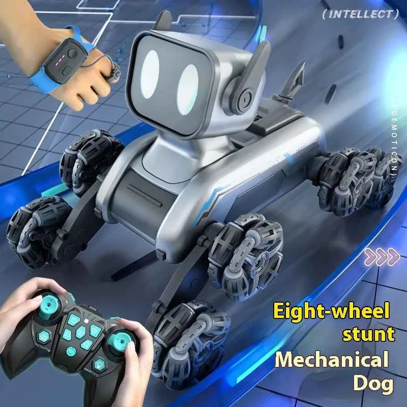 Technology Intelligent Remote Control Dog Toy - Electric Gesture Sensing Machine Dog Remote Control Car