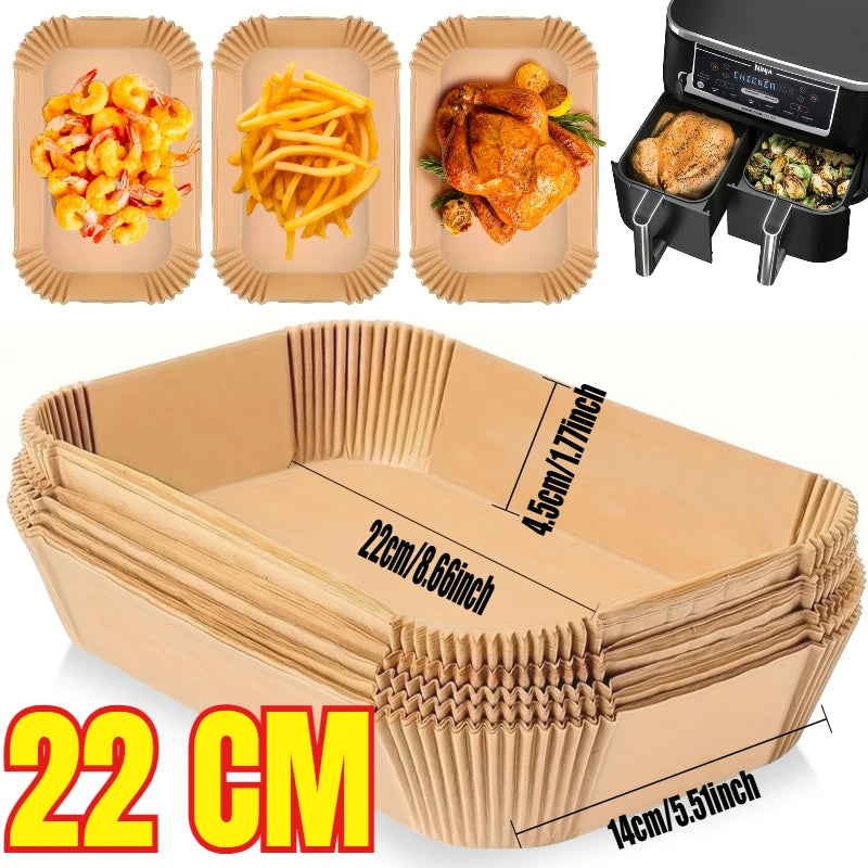Air Fryer Baking Cooking Paper Aerogrill Parchment Paper Liner for Air Fryer Accessories Cooking ToolDisposable Dishes