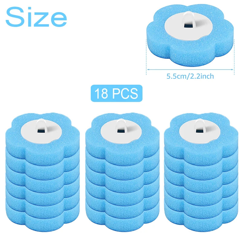 Upgrade Toilet Brush Kit with Disposable Replacement Heads Long-Handle Hygienic Bathroom Cleaning Brush for Home WC Accessories