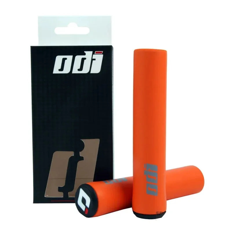 2PCS ODI MTB Silicone Grips Soft Shock Absorbing Bicycle Handlebar Covers Mountain Bike BMX Handlebar Cuffs for Fist Comfort