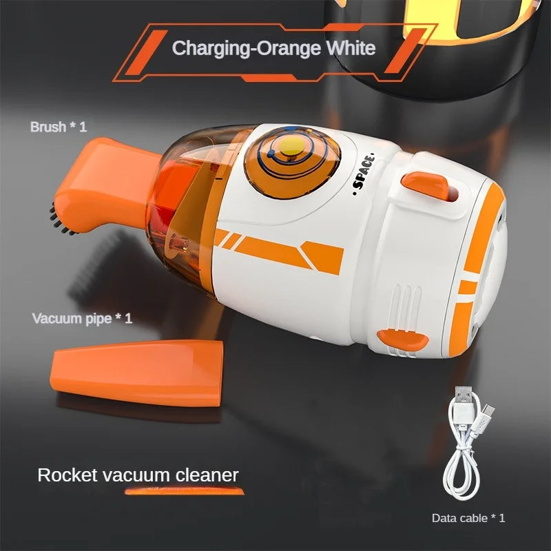 2026 Nieuwe desktop-stofzuiger elektrisch USB-oplaadbaar nachtlampje handheld desktop-reiniger voor gumafval mini-toetsenbordstof