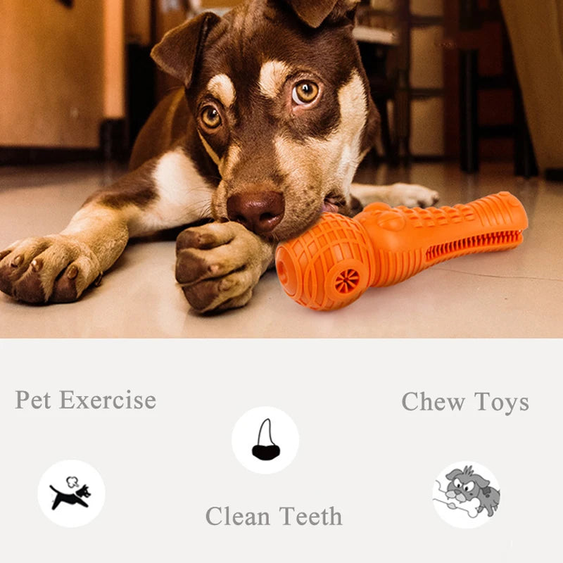 Interactive Pet Dog Toys Funny Dog Chew Toy Durable Puppy Sounding Toys Bite-resistant Dog Tooth Cleaning Toy Pet Supplies