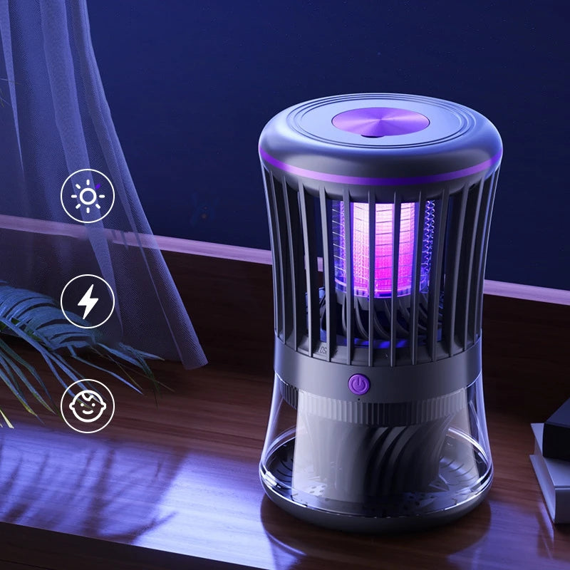 Lenovo 2-in-1 muggenlamp, elektrische schok- en inhalatiemethode, vliegenvanger, huishoudelijk, hoogrenderend automatisch vliegendodend apparaat