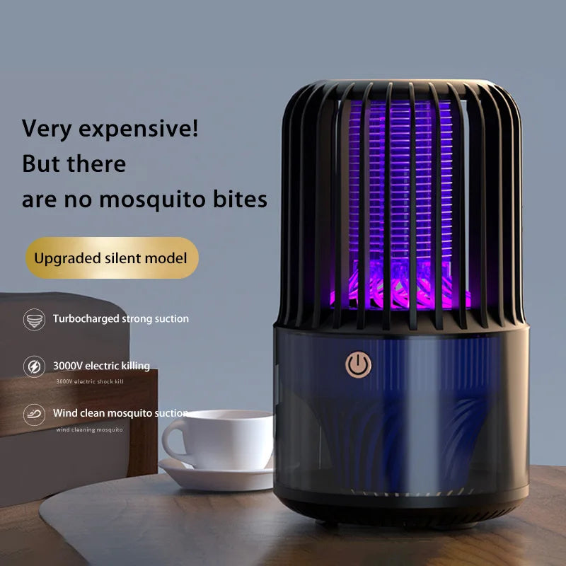 Lenovo Bug Zapper Muggenlamp USB Oplaadbare Draagbare Insectenval UV-licht Stil voor Thuis Binnen Buiten Camping