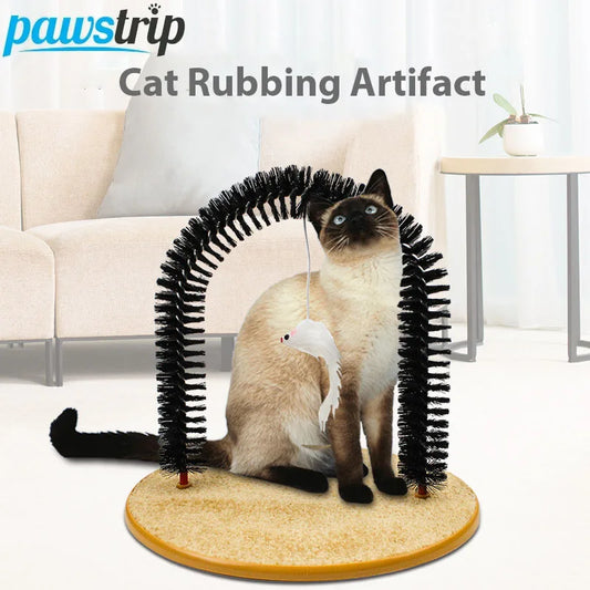 4-in-1 Cat Toy Multifunctional Cat Scratching Toys With Hanging Mouse For Cats Funny Kitten Toys Pet Supplies