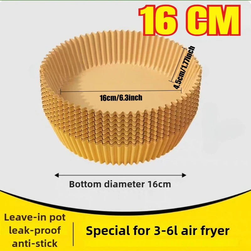 Air Fryer Baking Cooking Paper Aerogrill Parchment Paper Liner for Air Fryer Accessories Cooking ToolDisposable Dishes