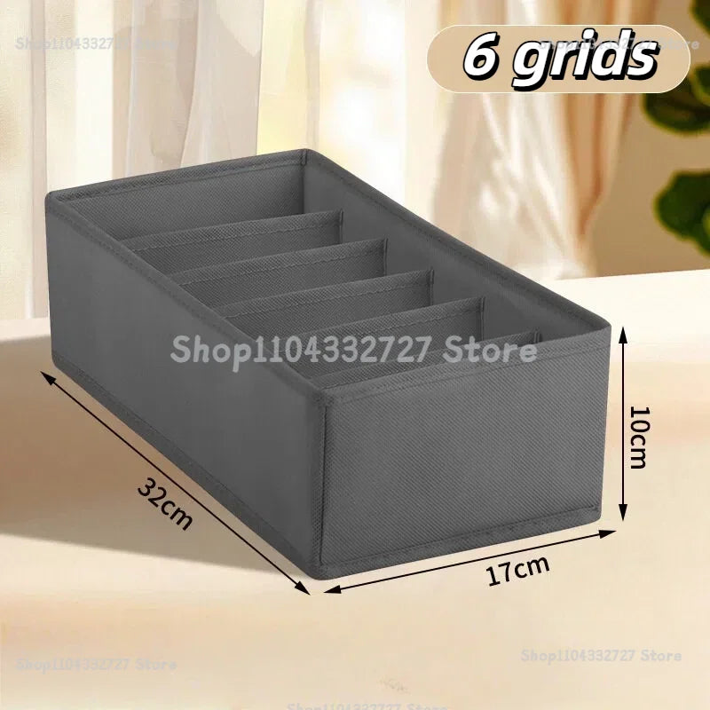 Underwear Organizers Of Cabinets And Drawers Wardrobe Clothes Bra Organizer For Underwear Socks Pants Home Foldable Storage Box