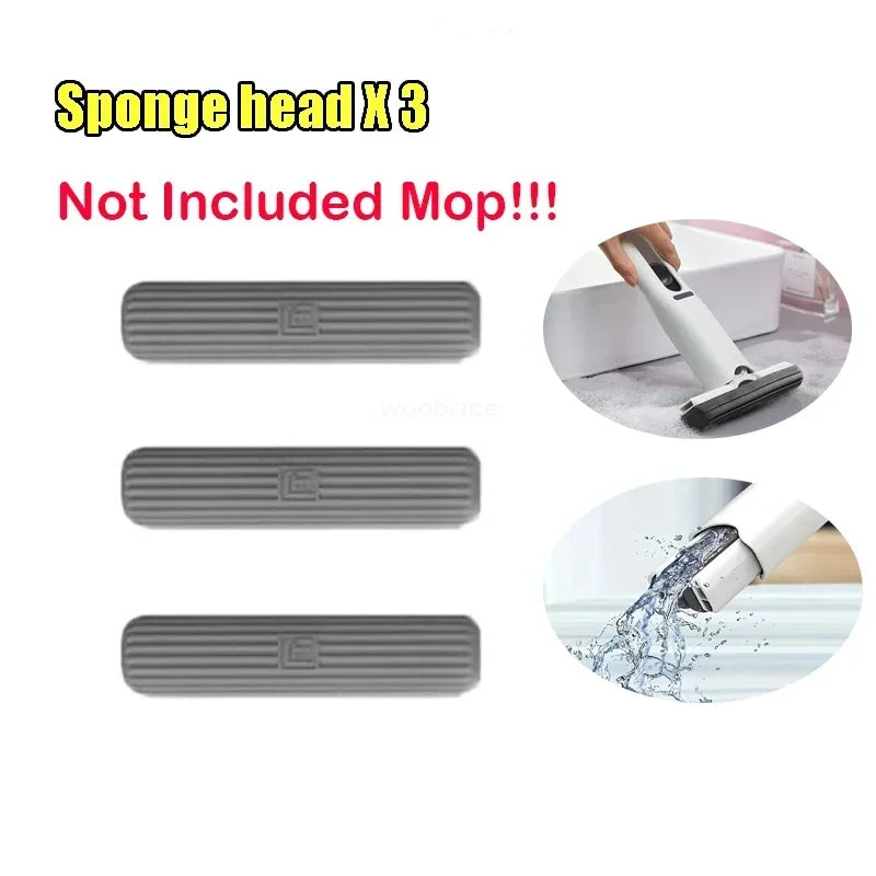 Mini Cleaning Powerful Squeeze Mop Folding Home Cleaning Mops with Self-squeezing Floor Washing Mops Desk Window Car Clean Tools