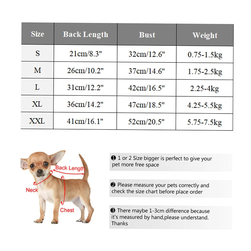Winter Warm Pet Dog Coat Reflective Dog Jumpsuit for Small Medium Dogs Waterproof Puppy Clothes Dog Down Jacket Pet Supplies