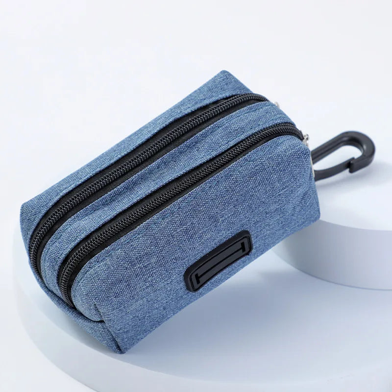 Portable Dog Poop Bag Holder Multifunctional Pet Waste Bag Dispenser Pet Treat Bags Cleaning Tools Dog Accessories