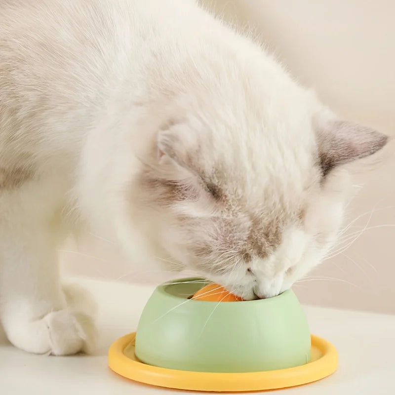 Interactive Pet Cat Licking Food Toys Anti-slip Pet Slow Feeder for Cats Funny Kitten Licking Plate Cat Accessories
