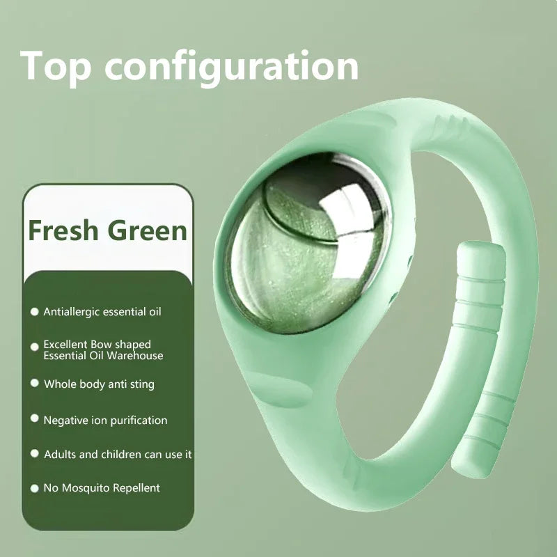 2026 Mosquito Oil Repellent Bracelets Anti Mosquitoes Bite Wristband Outdoor Mosquitoes Bracelet With Natural Essential Oil
